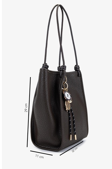  Valmenti Kadın Suni Deri Kahverengi Omuz Çanta