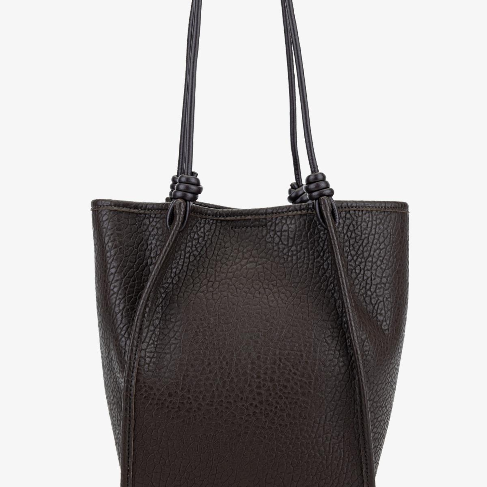 Valmenti Kadın Suni Deri Kahverengi Omuz Çanta