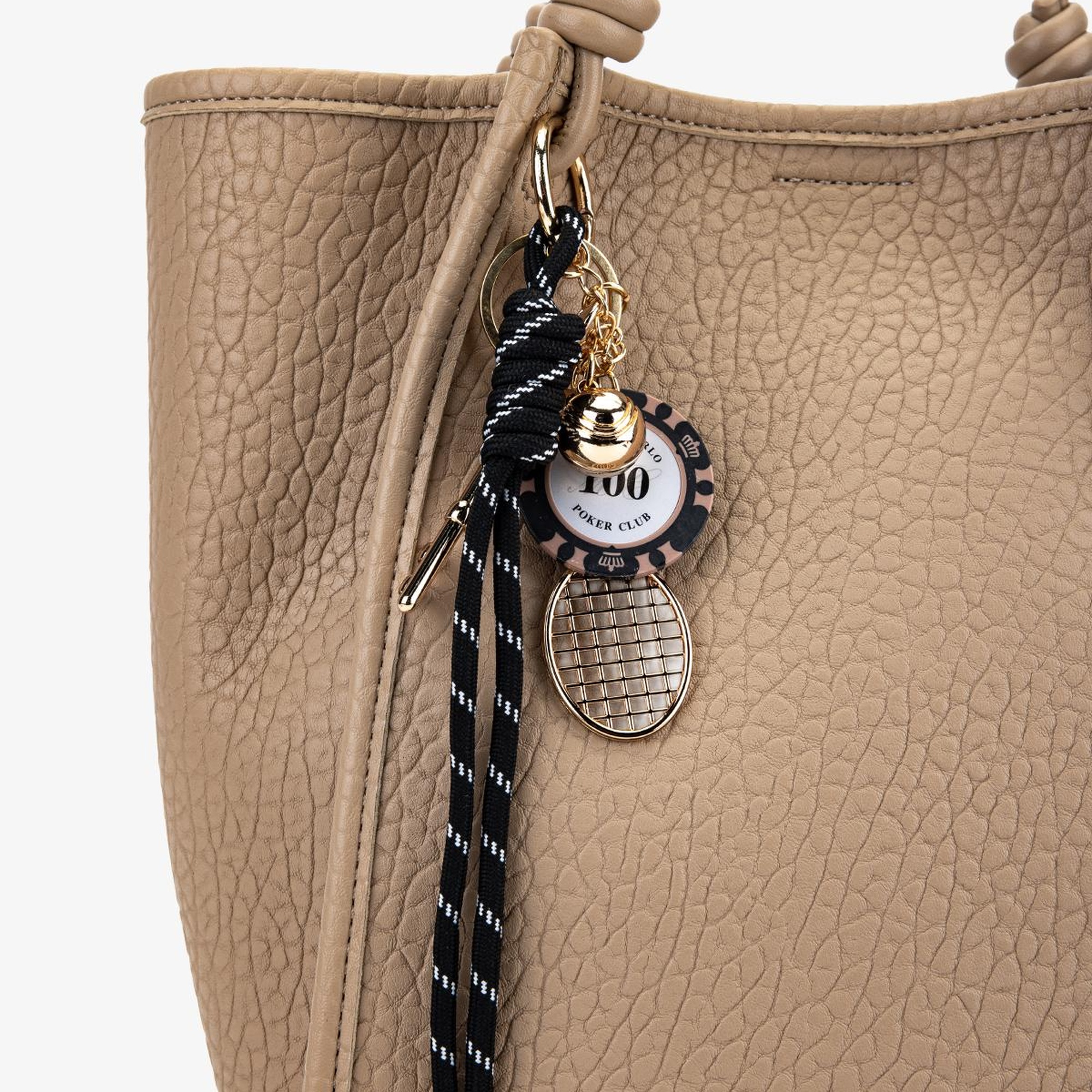 Valmenti Kadın Suni Deri Taupe Omuz Çanta