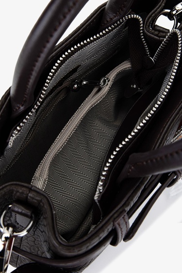  Valmenti Kadın Suni Deri Kahverengi Omuz Çanta