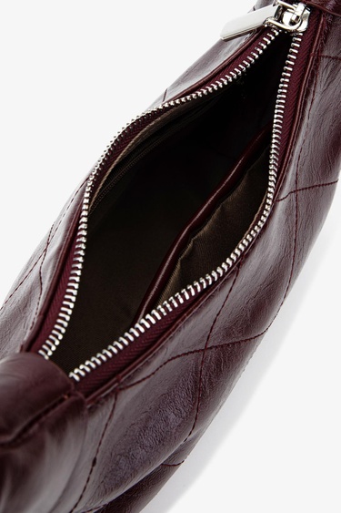  Valmenti Kadın Suni Deri Bordo Omuz Çanta