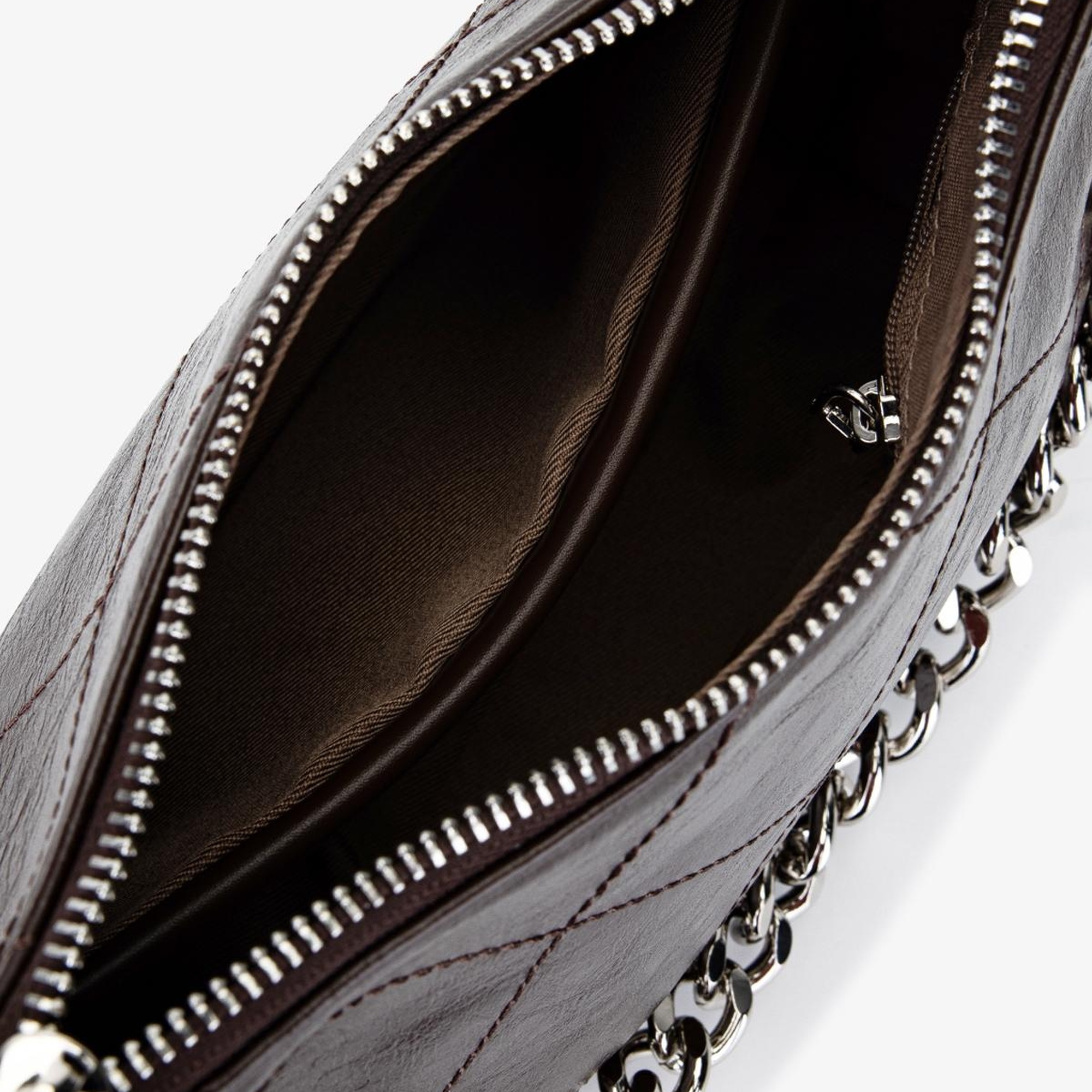 Valmenti Kadın Suni Deri Kahverengi Omuz Çanta