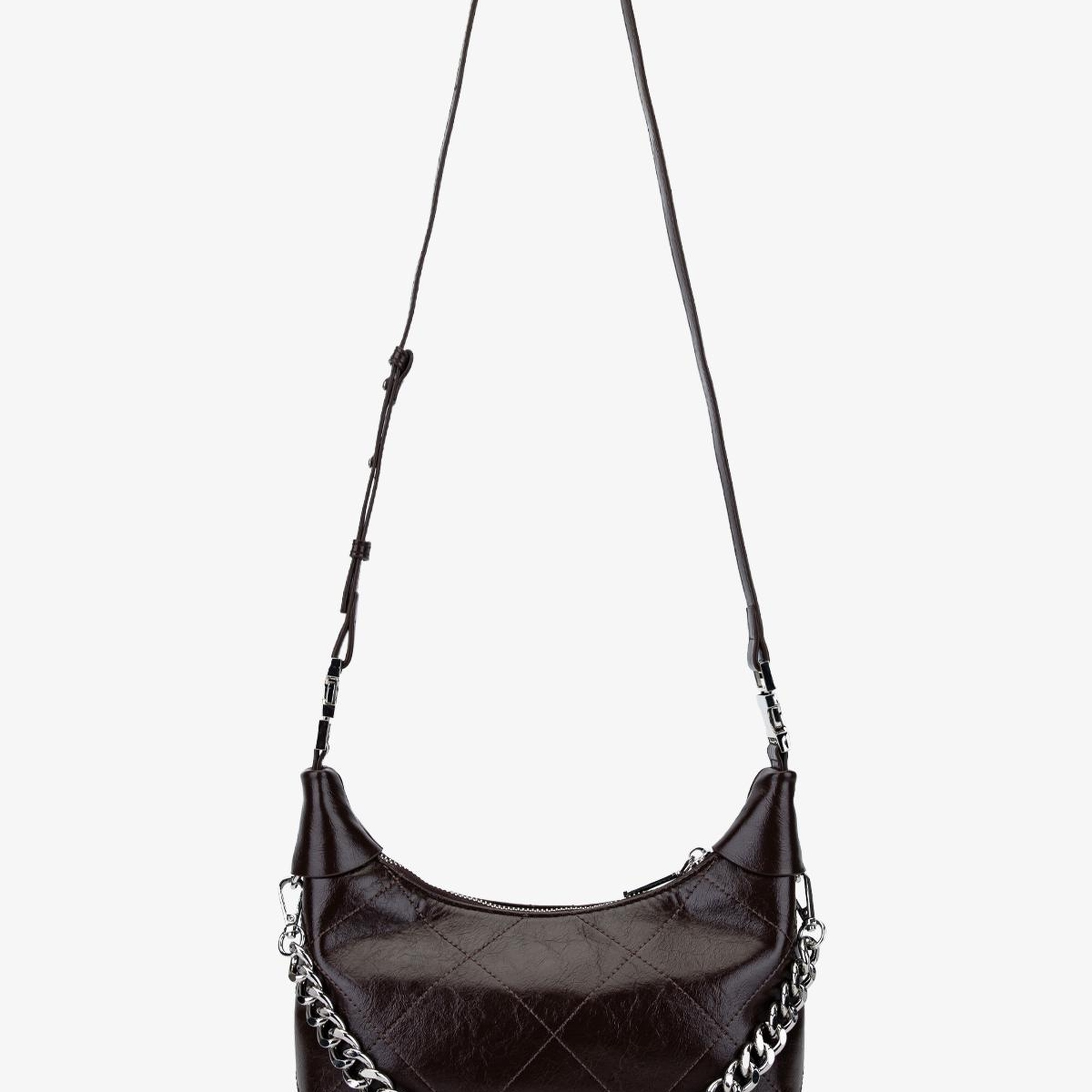 Valmenti Kadın Suni Deri Kahverengi Omuz Çanta