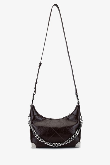  Valmenti Kadın Suni Deri Kahverengi Omuz Çanta