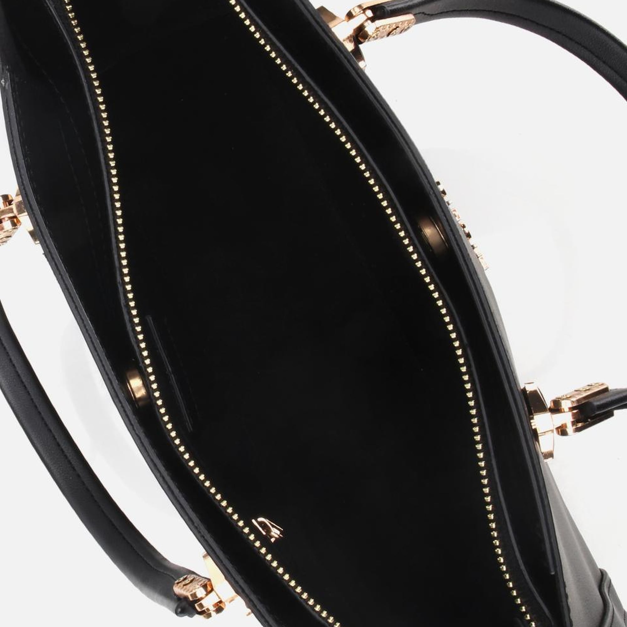 Kadın Siyah Fermuarlı Omuz Çantası