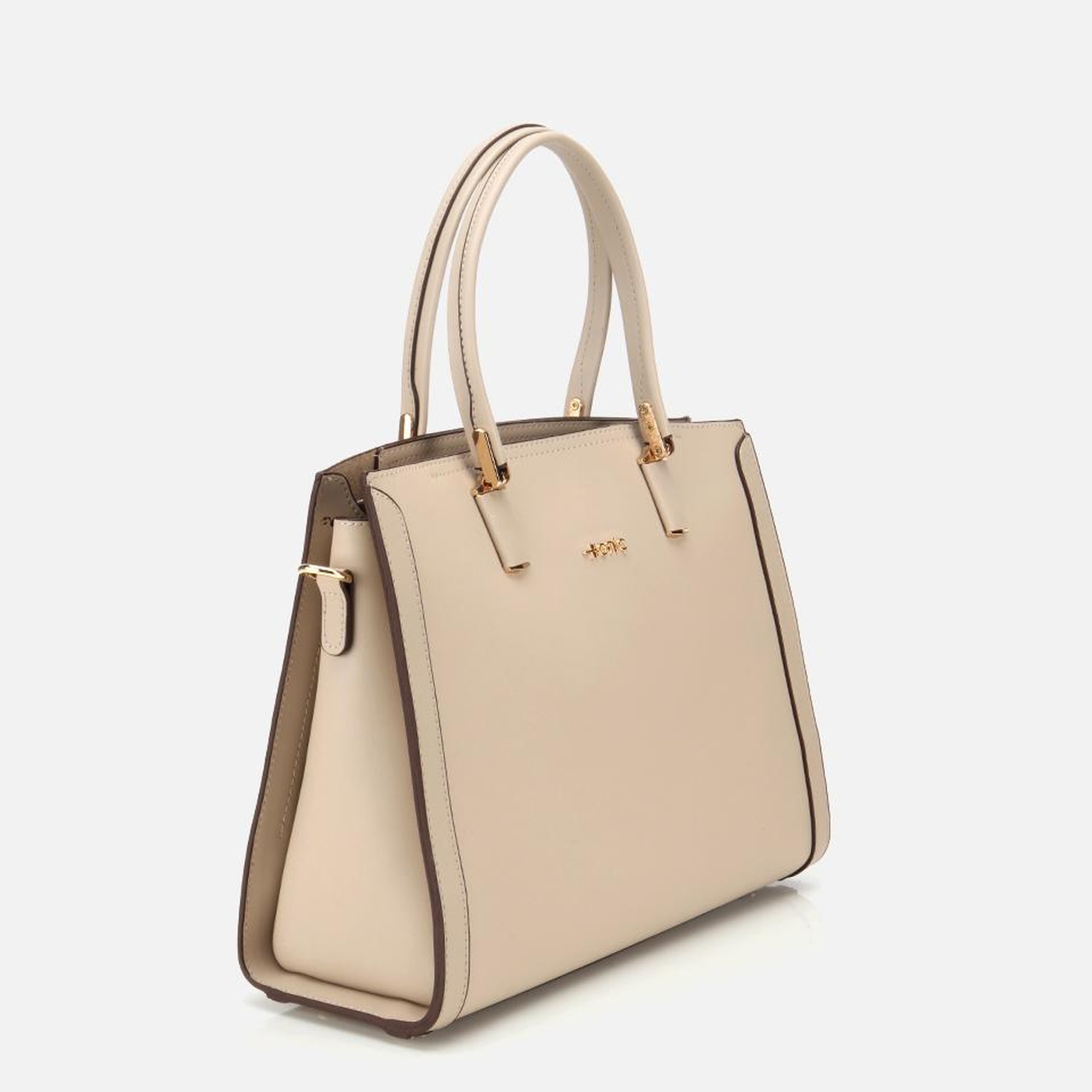 Kadın Vizon Fermuarlı Omuz Çantası