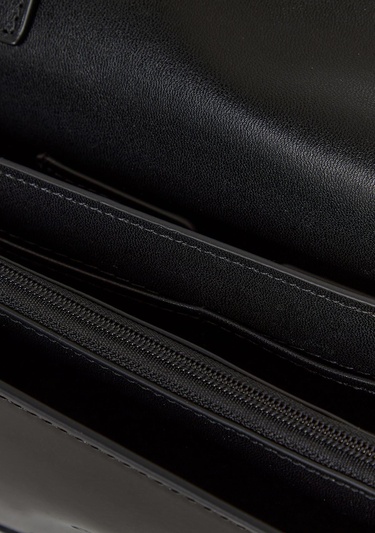  Kadın Siyah Payetli Zincir Askılı Cüzdan