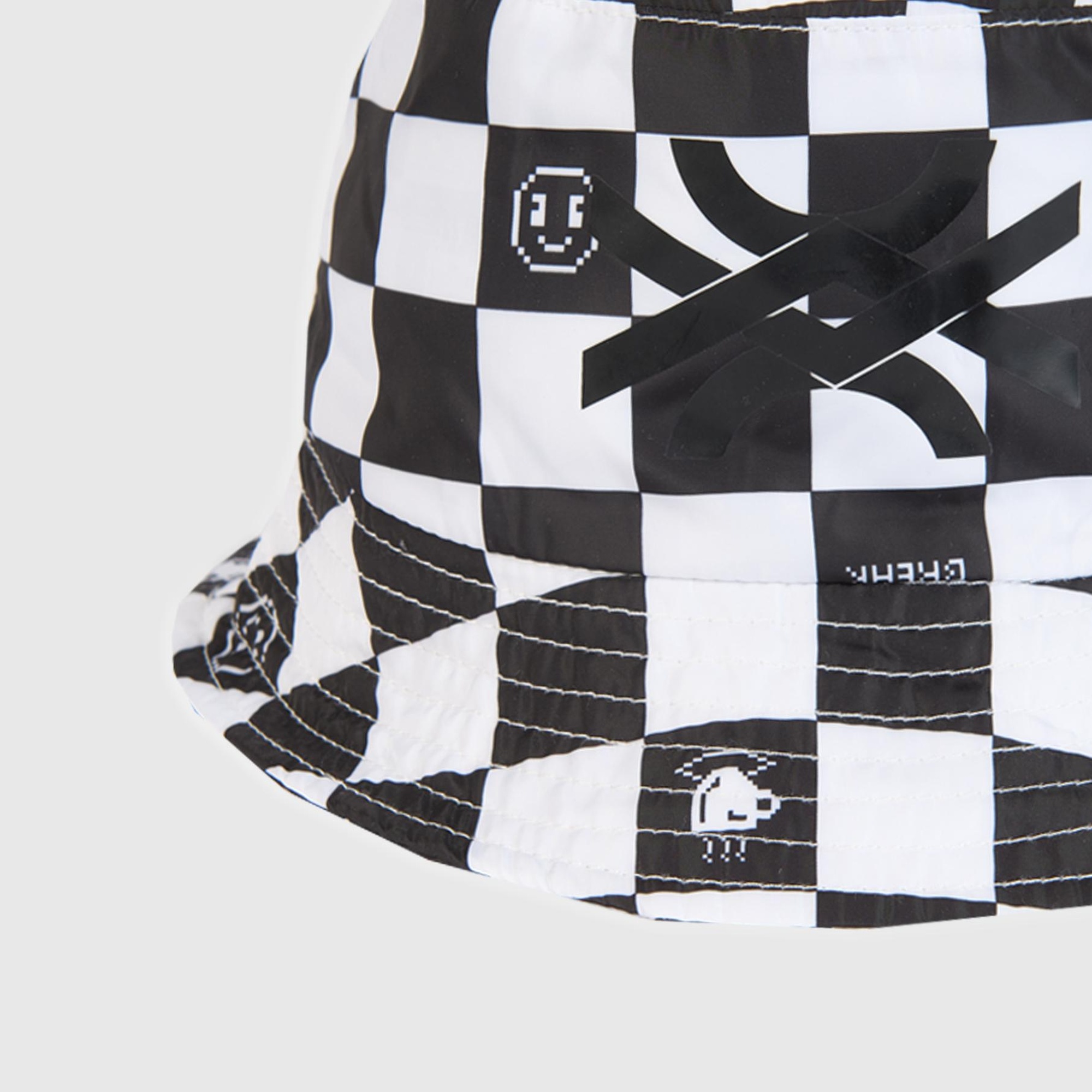 Erkek Çocuk Yeşil Benetton Logolu Balıkçı Şapka