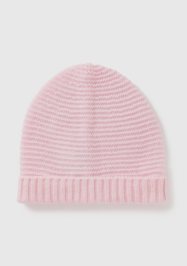  Erkek Çocuk Açık Pembe Örgü Bere