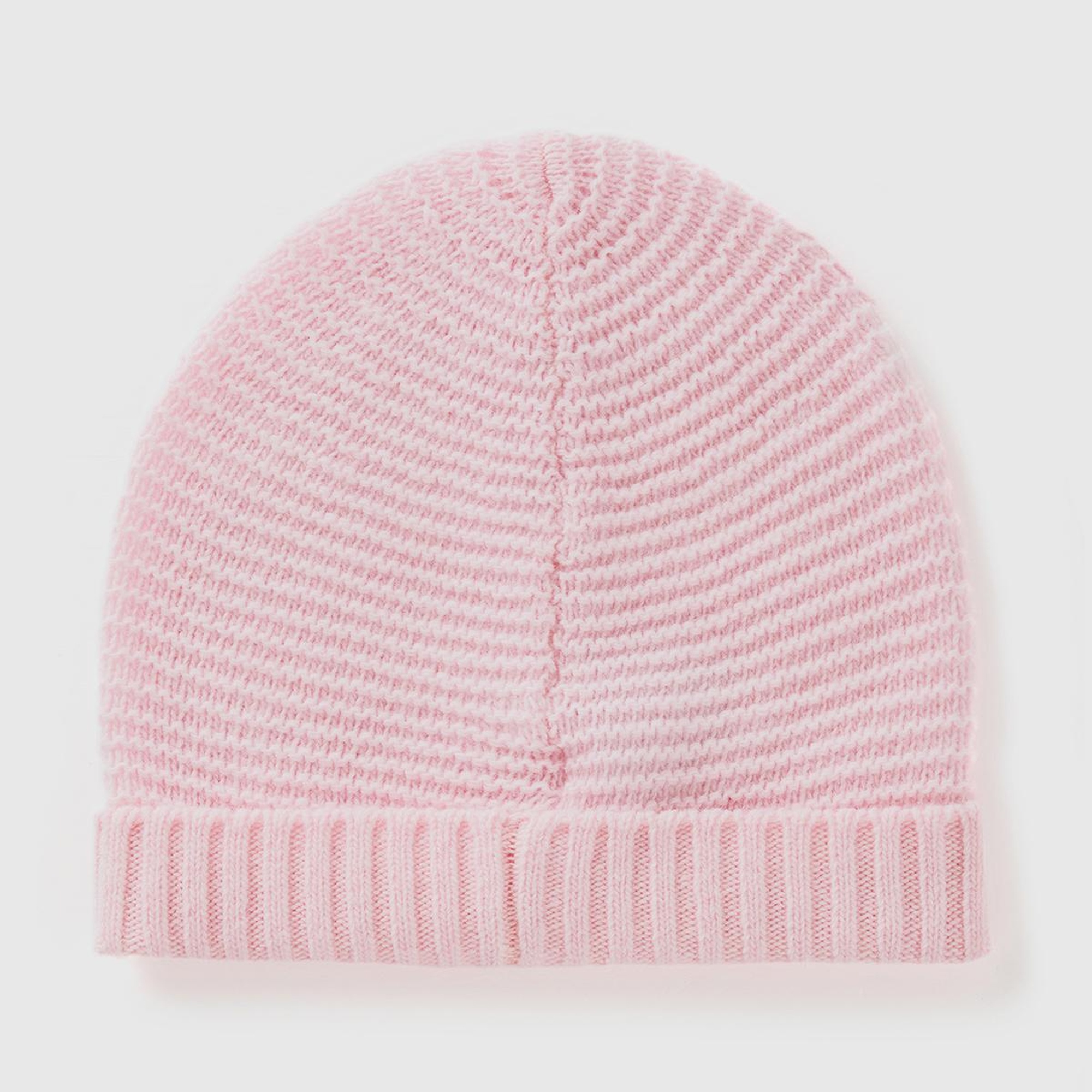 Erkek Çocuk Açık Pembe Örgü Bere