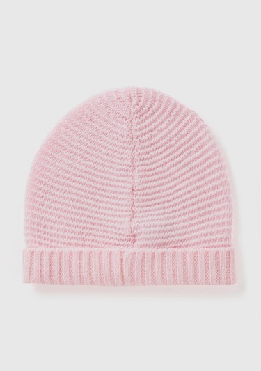  Erkek Çocuk Açık Pembe Örgü Bere