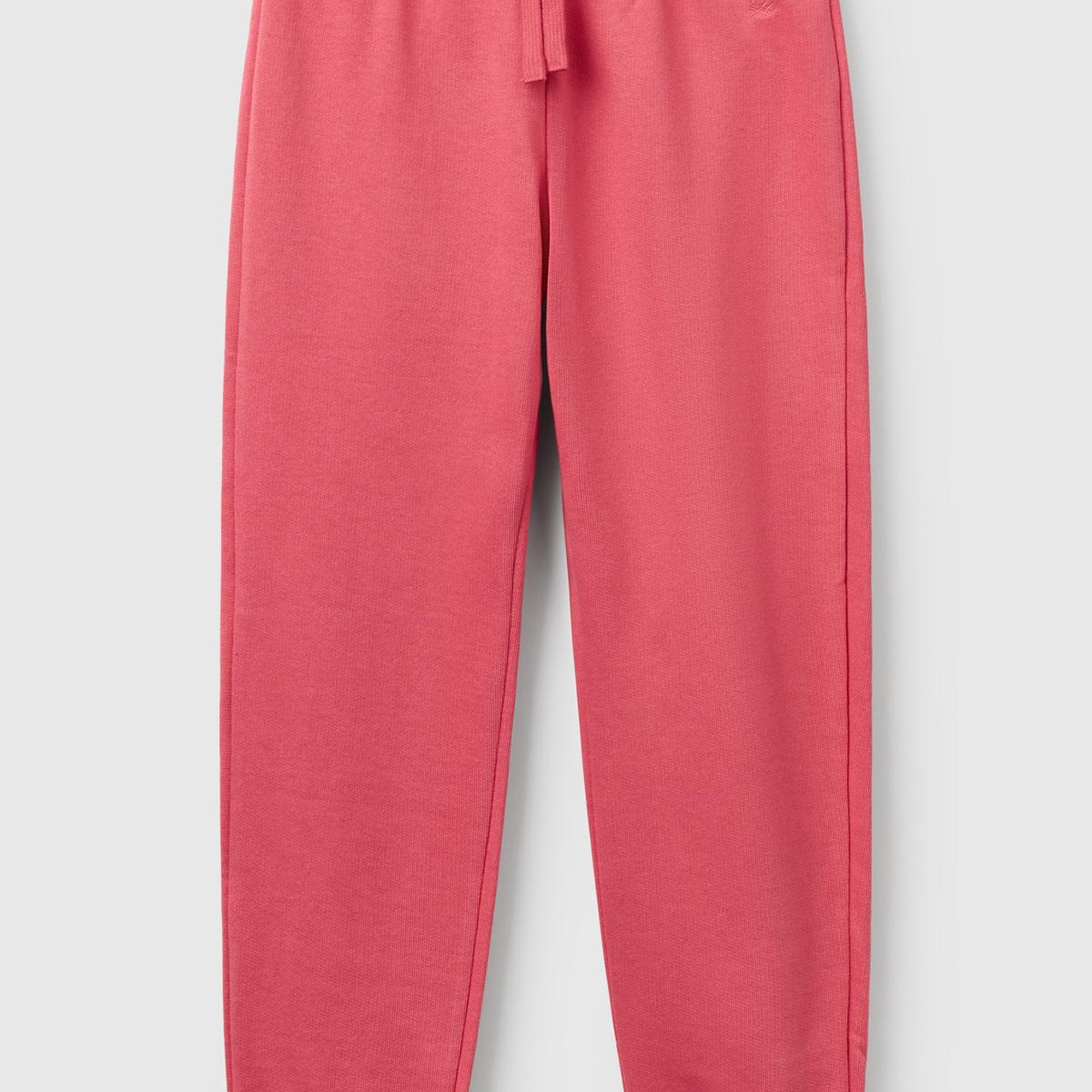 Kız Çocuk Fuşya Benetton Logolu Eşofman Altı