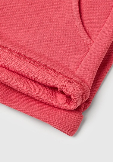  Kız Çocuk Fuşya Logolu Sweat Şort