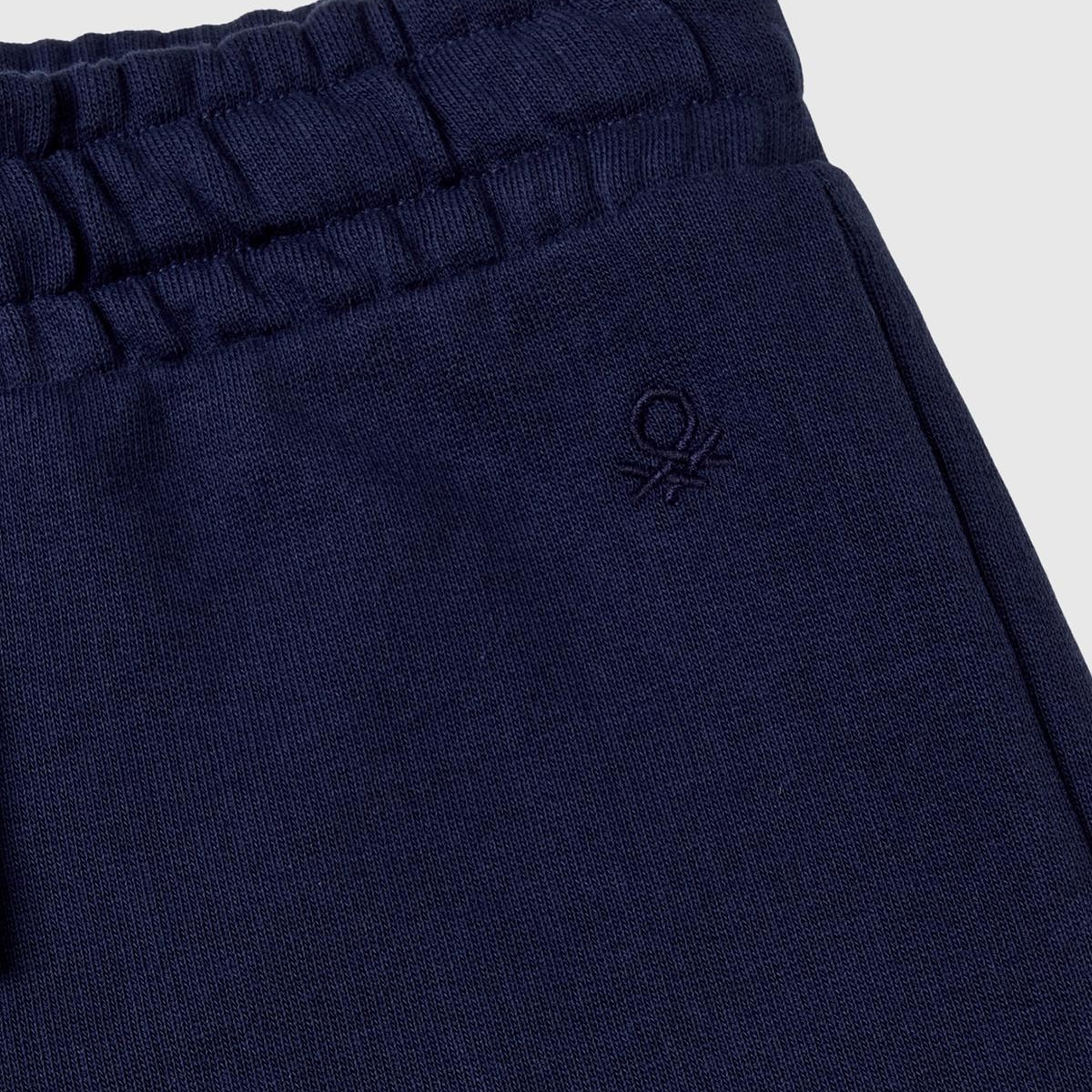 Kız Çocuk Lacivert Benetton Logolu Eşofman Altı