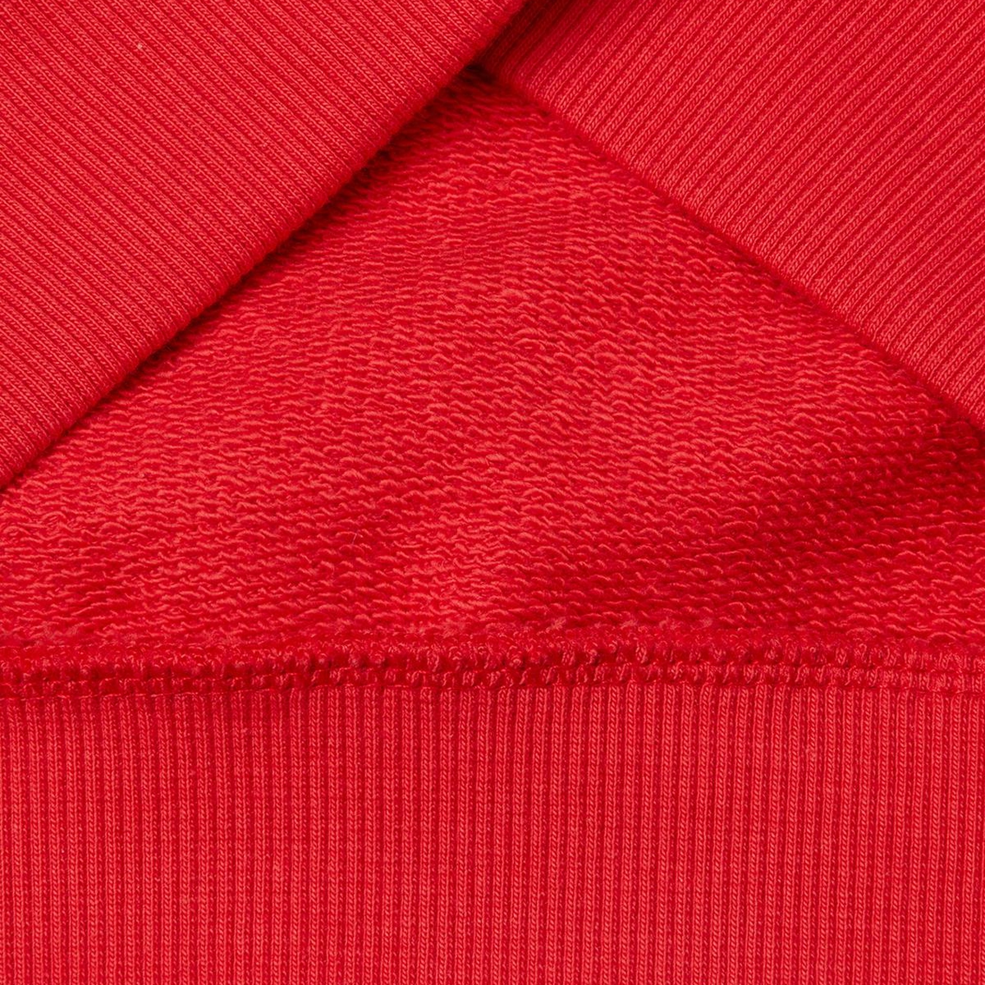 Erkek Çocuk Kırmızı Hot Wheels Baskılı Logo Etiketli Bisiklet Yaka Sweatshirt