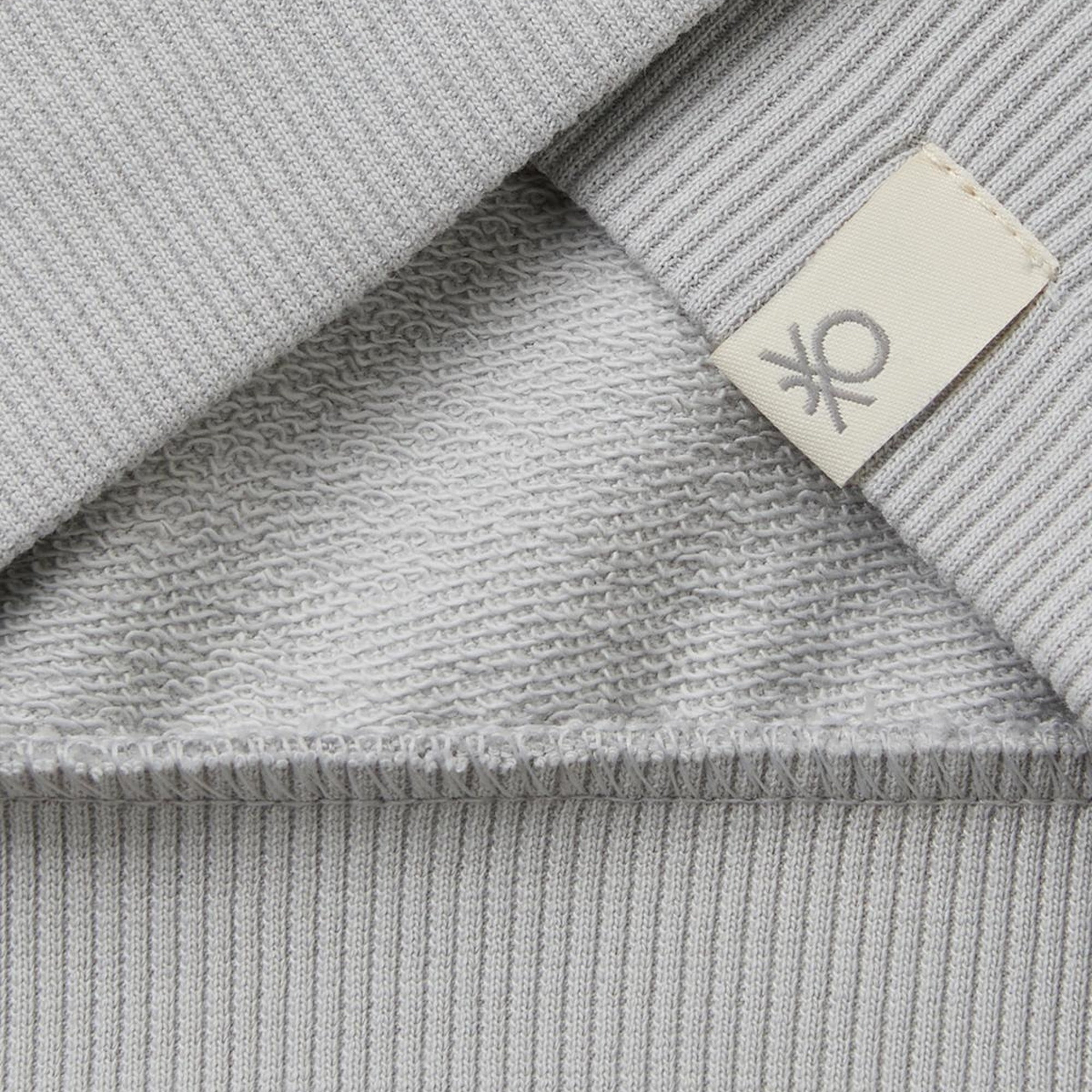 Erkek Çocuk Gri Melanj Marvel Kahraman Baskılı Etiket Logolu Kapüşonlu Sweatshirt