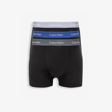  Calvin Klein Relaxed Fit 3'Lü Erkek Siyah Boxer
