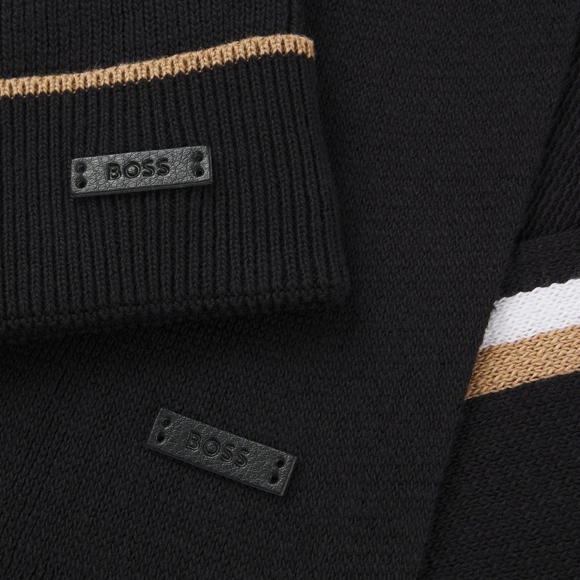 Boss Henzo Erkek Siyah Atkı