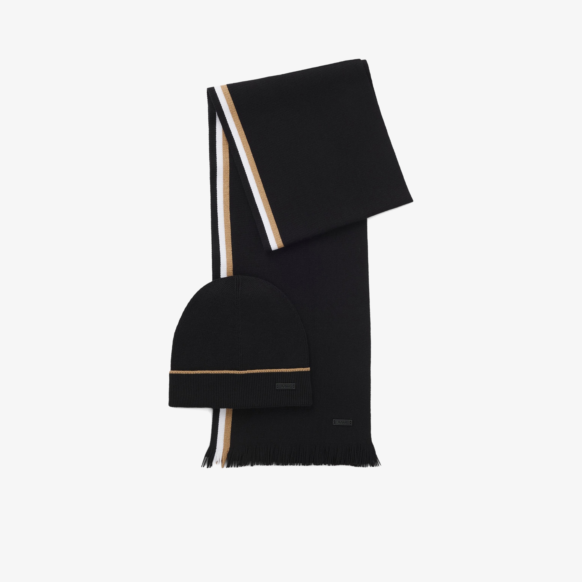 Boss Henzo Erkek Siyah Atkı