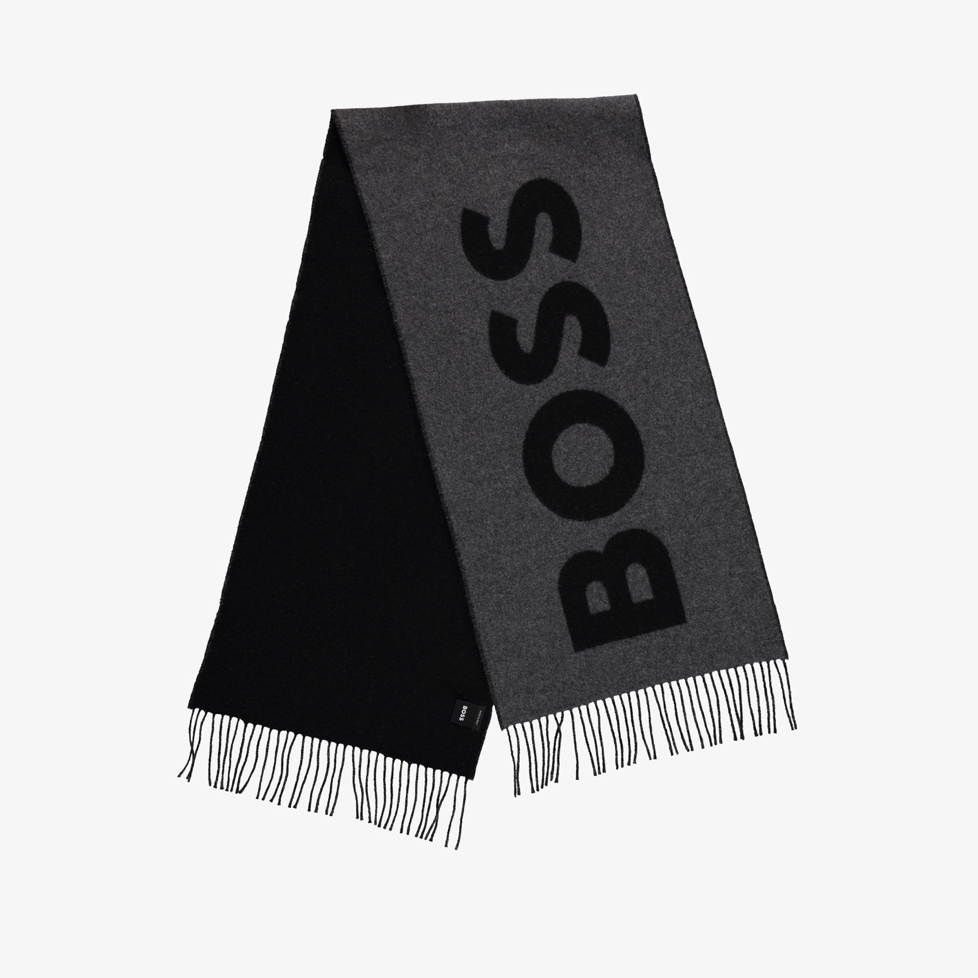 Boss Rikard Erkek Gri Atkı