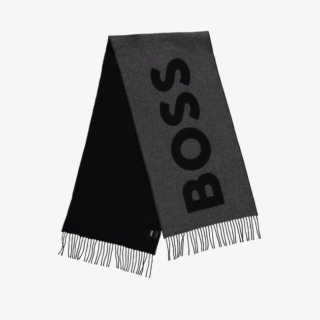  Boss Rikard Erkek Gri Atkı