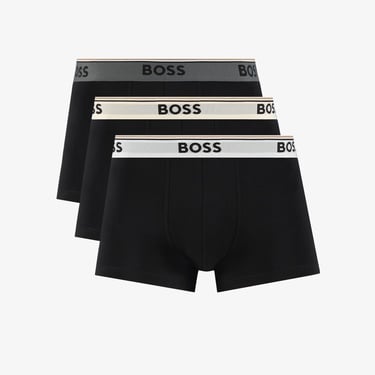  Boss 3'lü Trunk Power Erkek Siyah Boxer
