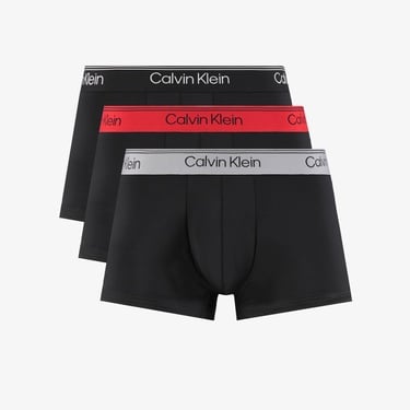  Calvin Klein Low Rise 3' lü Erkek Siyah Boxer