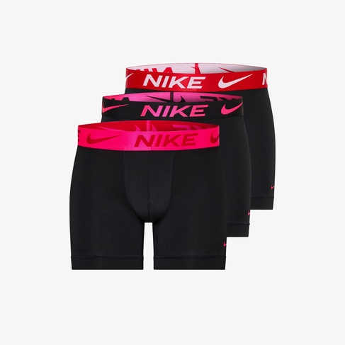  Nike Brief 3' lü Erkek Siyah Boxer