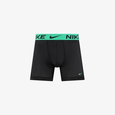  Nike Brief 3' lü Erkek Siyah Boxer