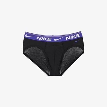  Nike Hip Brief 3' lü Erkek Siyah Boxer