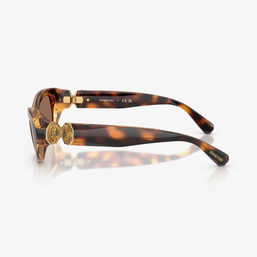  Swarovski  SK6036U Kadın Kahverengi Güneş Gözlüğü