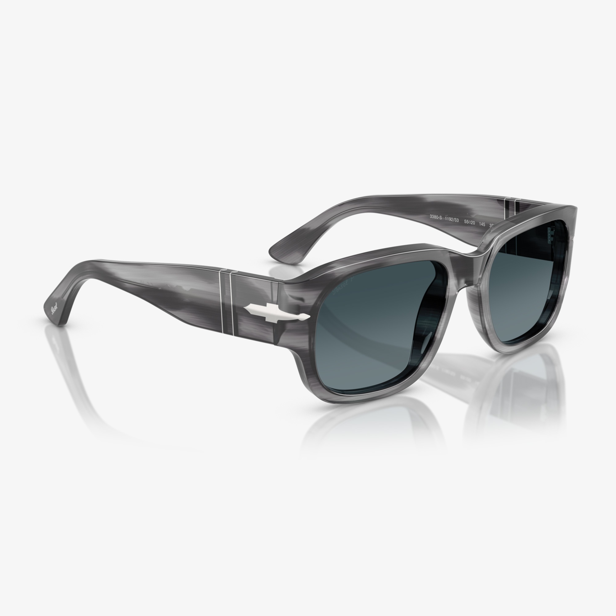 Persol  PO3380S Unisex Gri Güneş Gözlüğü
