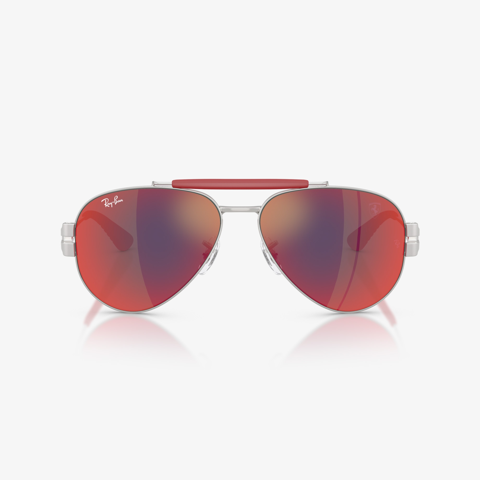 Ray-Ban RB3762M Scuderia Ferrari Collection Unisex Gri Güneş Gözlüğü