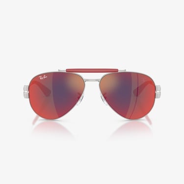  Ray-Ban RB3762M Scuderia Ferrari Collection Unisex Gri Güneş Gözlüğü
