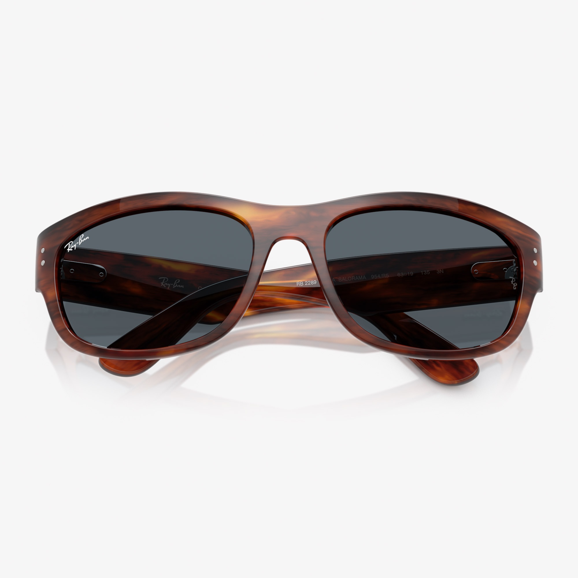 Ray-Ban Mega Balorama RB2289 Unisex Kahverengi Güneş Gözlüğü