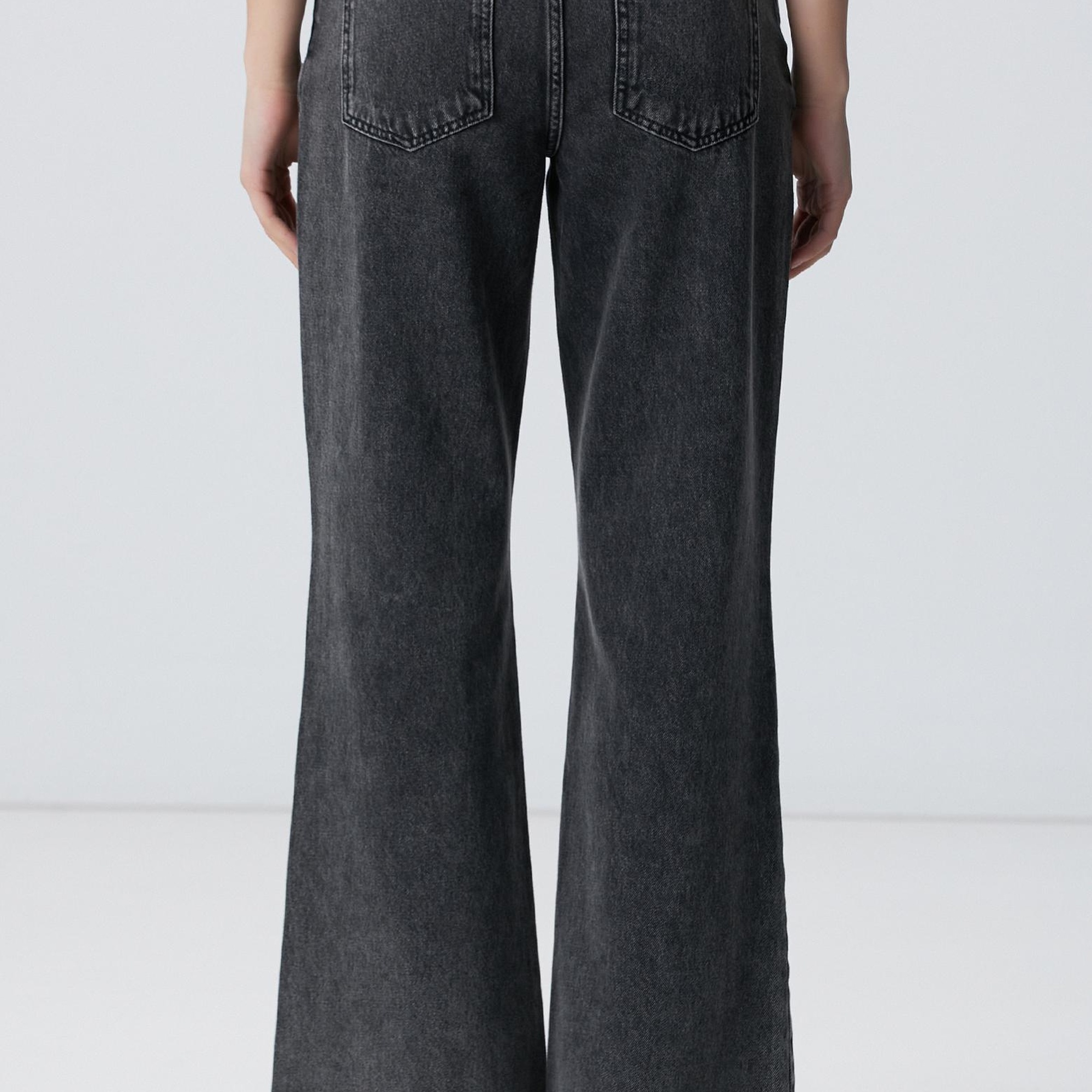 Network Kadın Antrasit Denim Pantolon