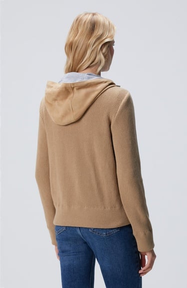  Network Kadın Bej Deri Mont