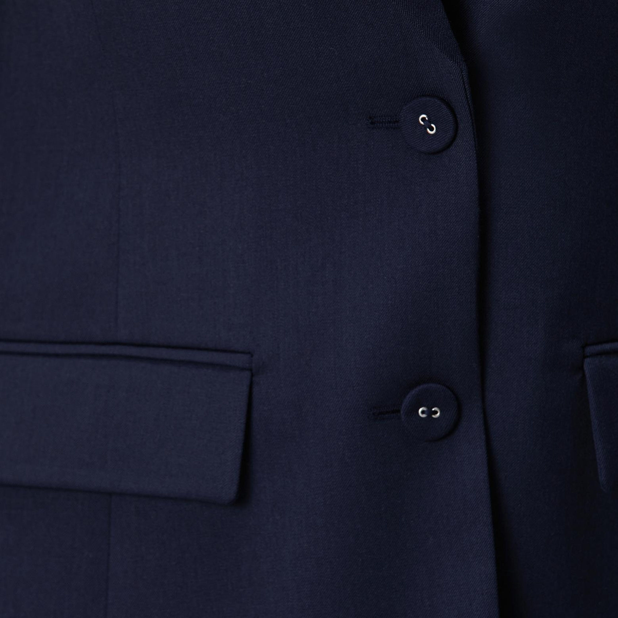 Network Kadın Lacivert Yün Karışımlı Ceket