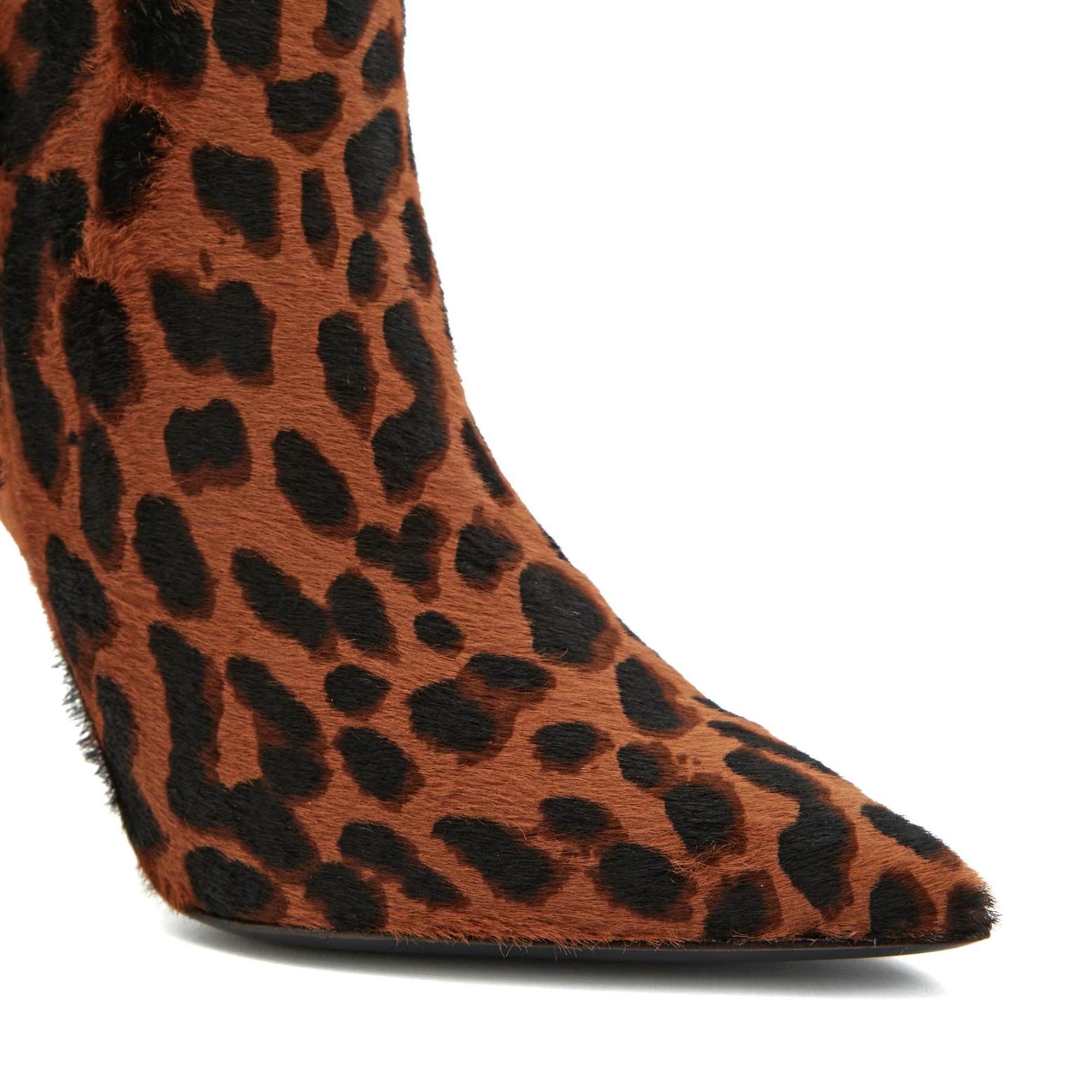 Network Kadın Leopar Desenli Deri Bot