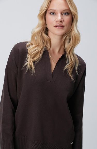  Network Kadın Acı Kahve Kazak