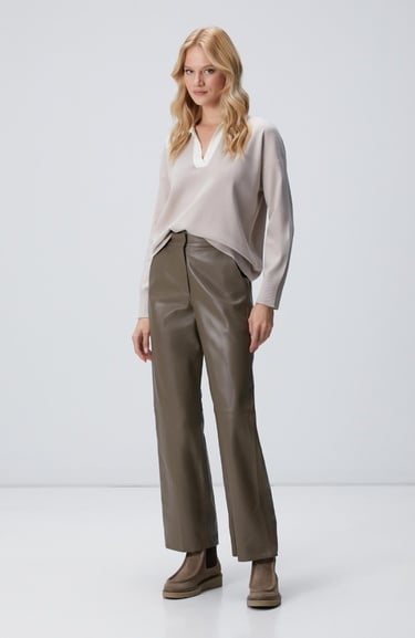  Network Kadın Bej Melanj Kazak