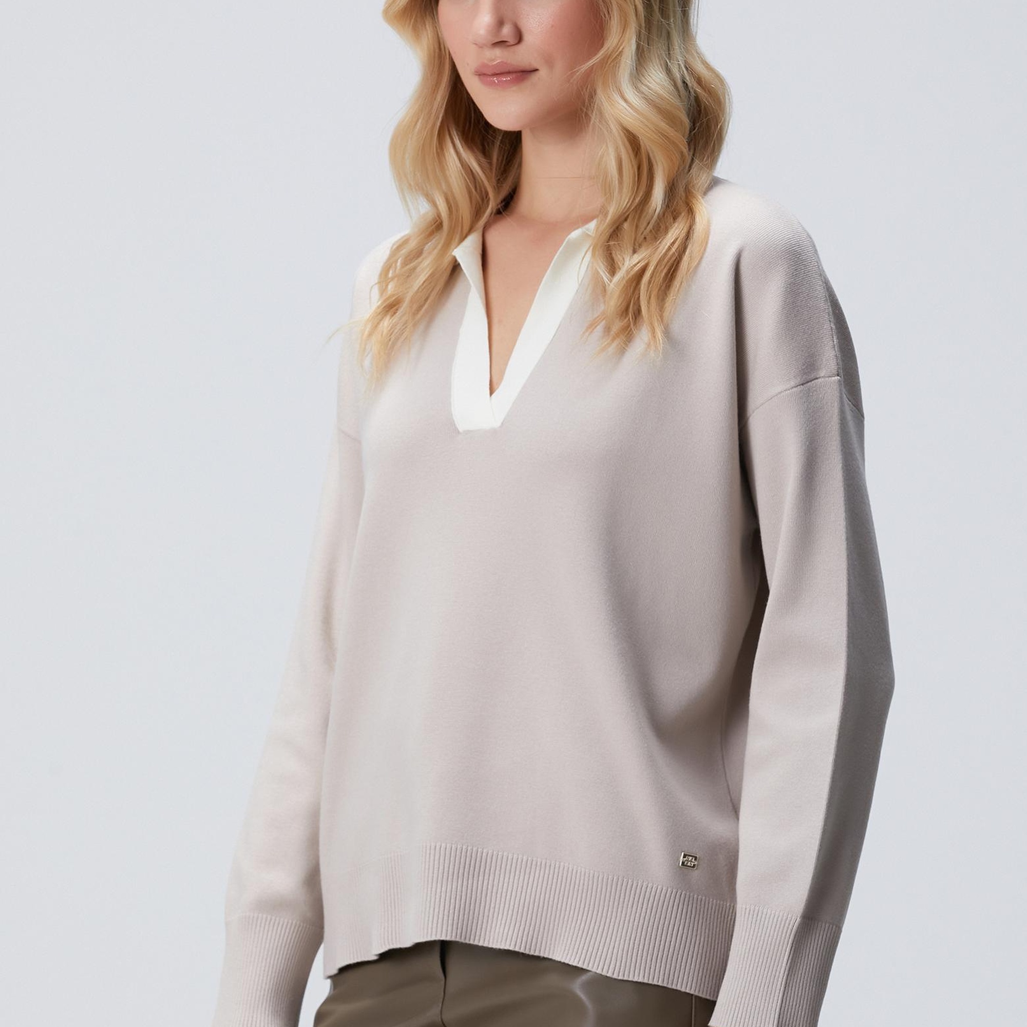 Network Kadın Bej Melanj Kazak