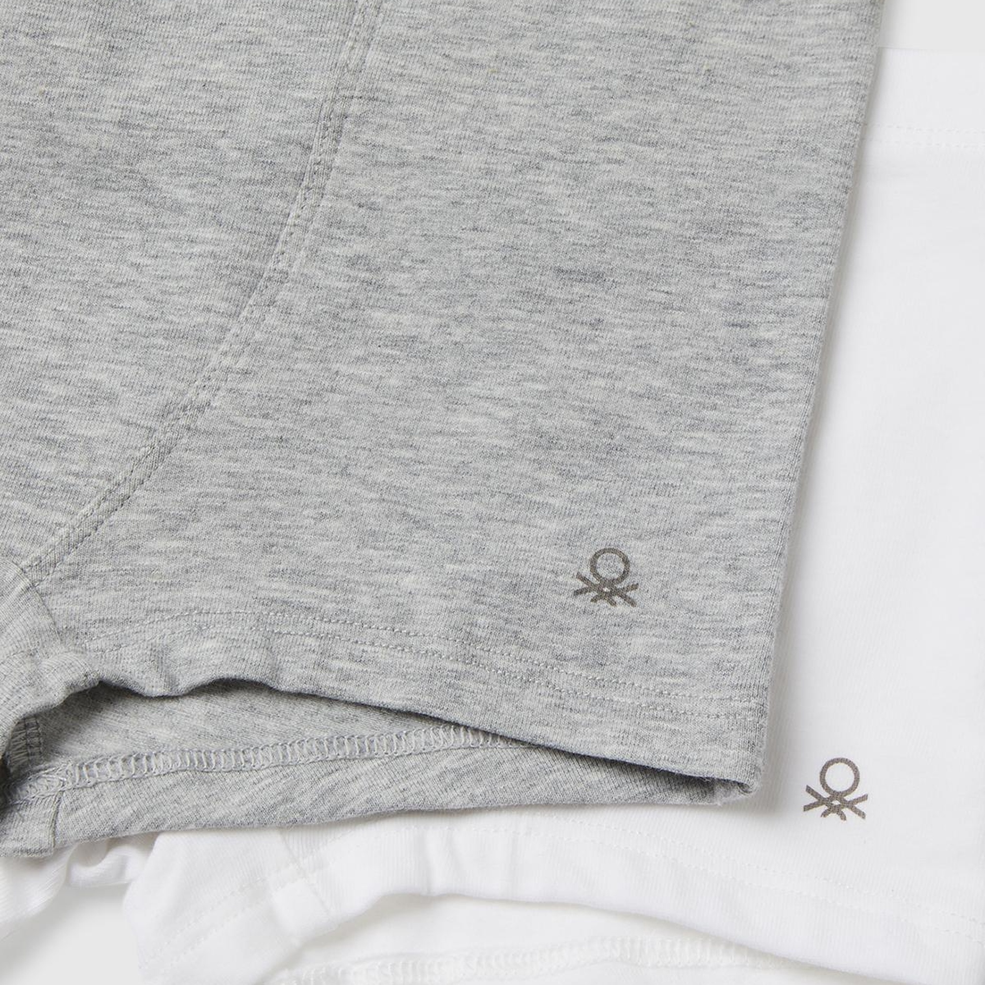 Erkek Çocuk Gri Melanj 2 BOXER