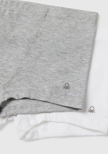  Erkek Çocuk Gri Melanj 2 BOXER