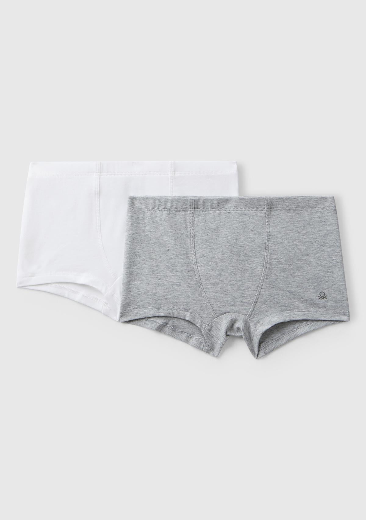  Erkek Çocuk Gri Melanj 2 BOXER