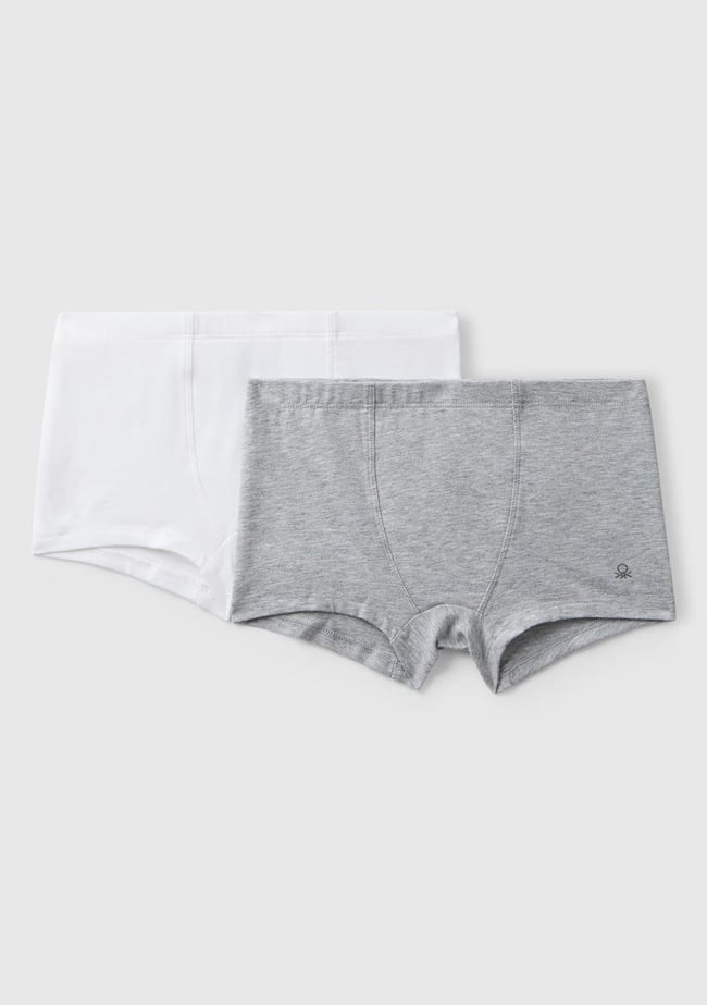  Erkek Çocuk Gri Melanj 2 BOXER