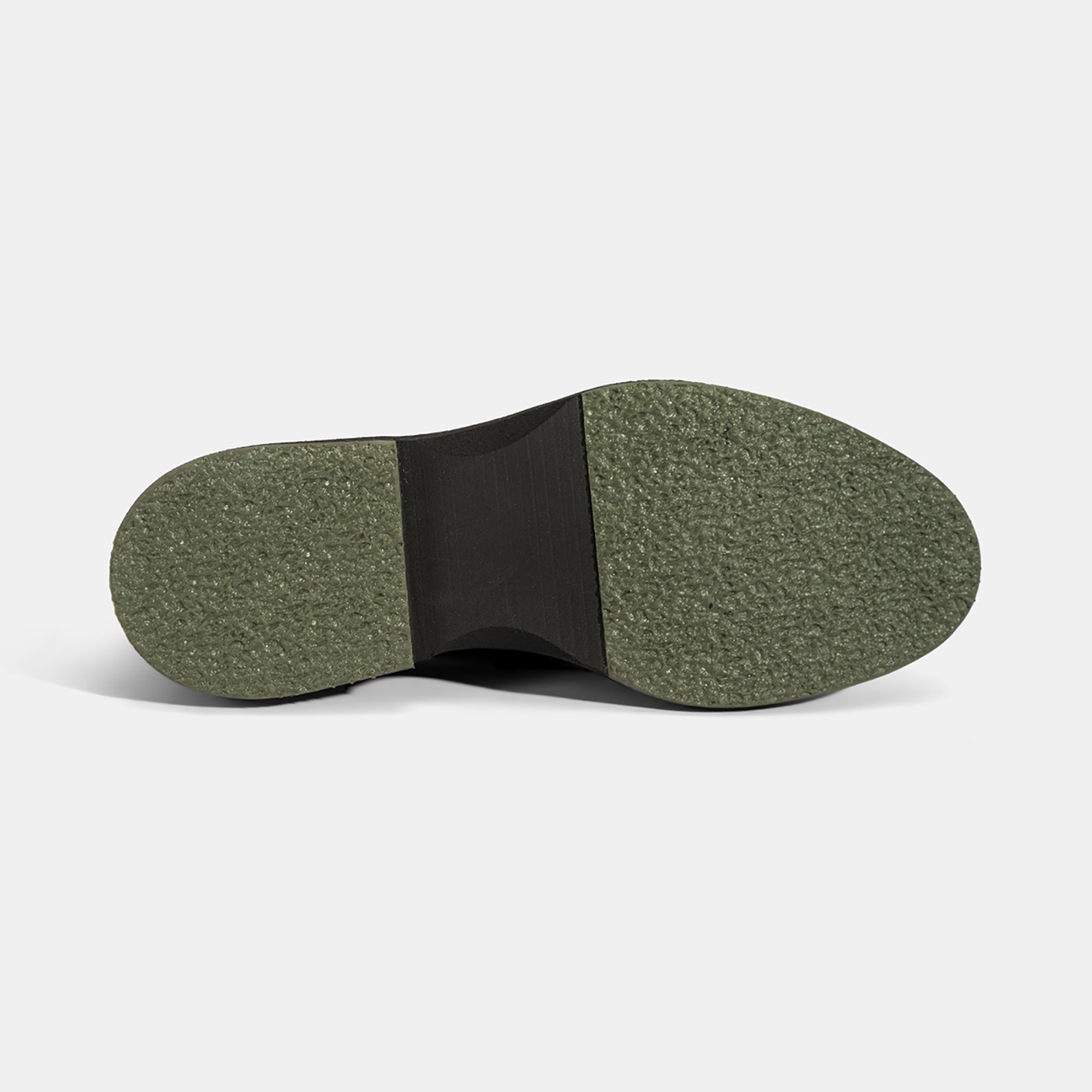 Erkek Kahve Kroko Baskılı Deri Loafer