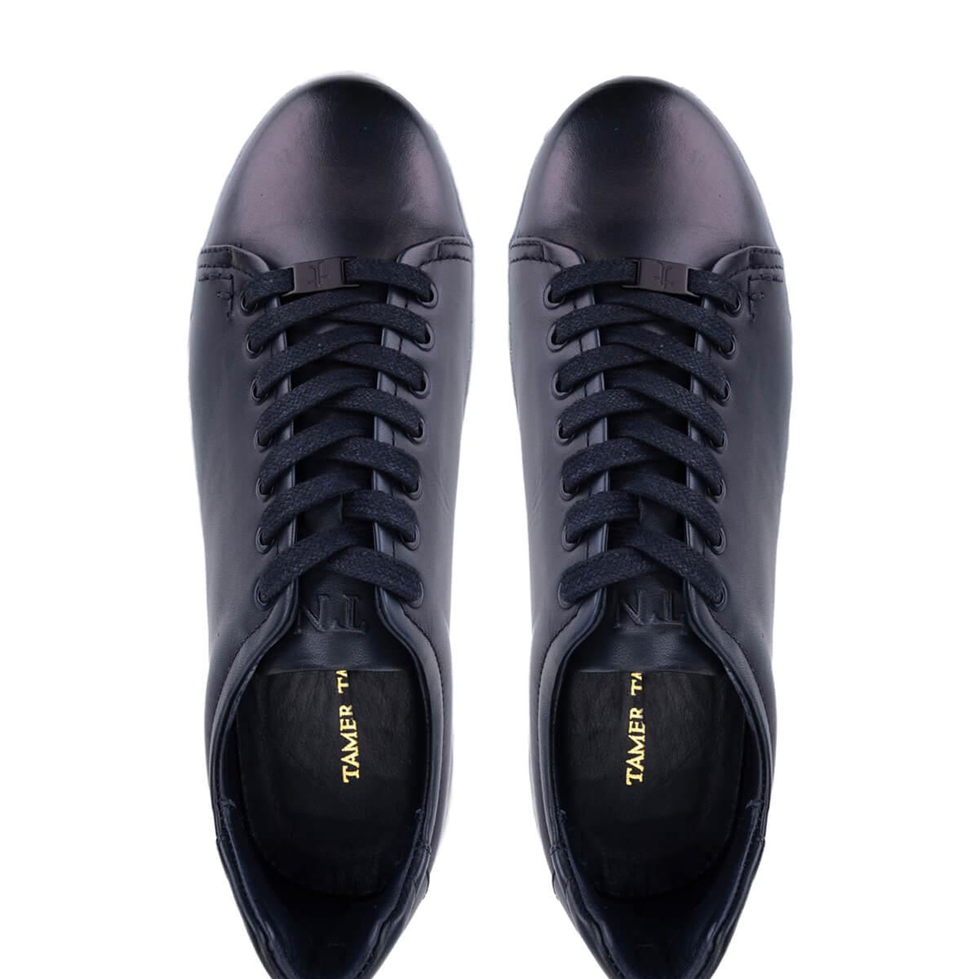 Tamer Tanca Erkek Hakiki Deri Lacivert Sneakers & Spor Ayakkabı