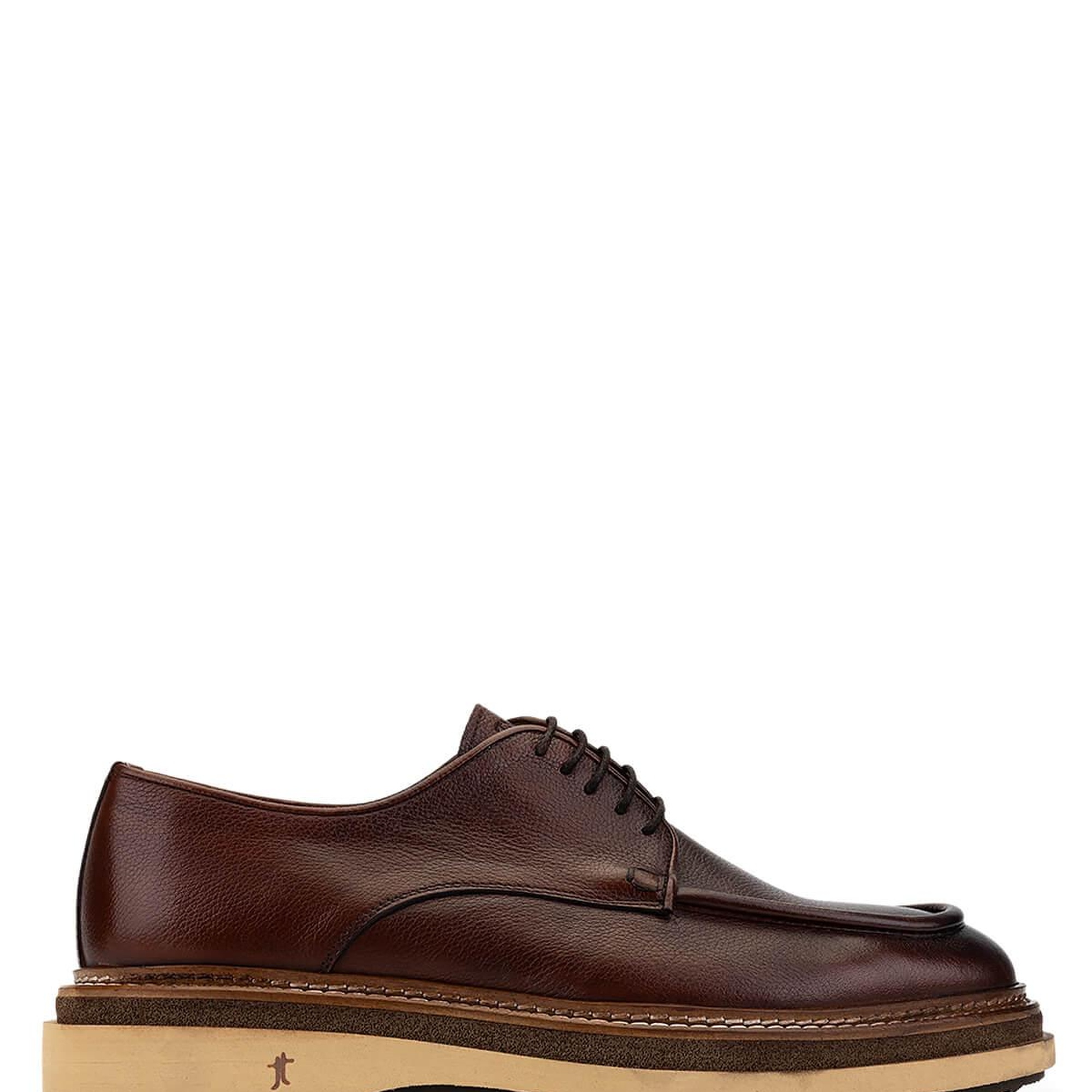 Tamer Tanca Erkek Hakiki Deri Taba Casual Ayakkabı