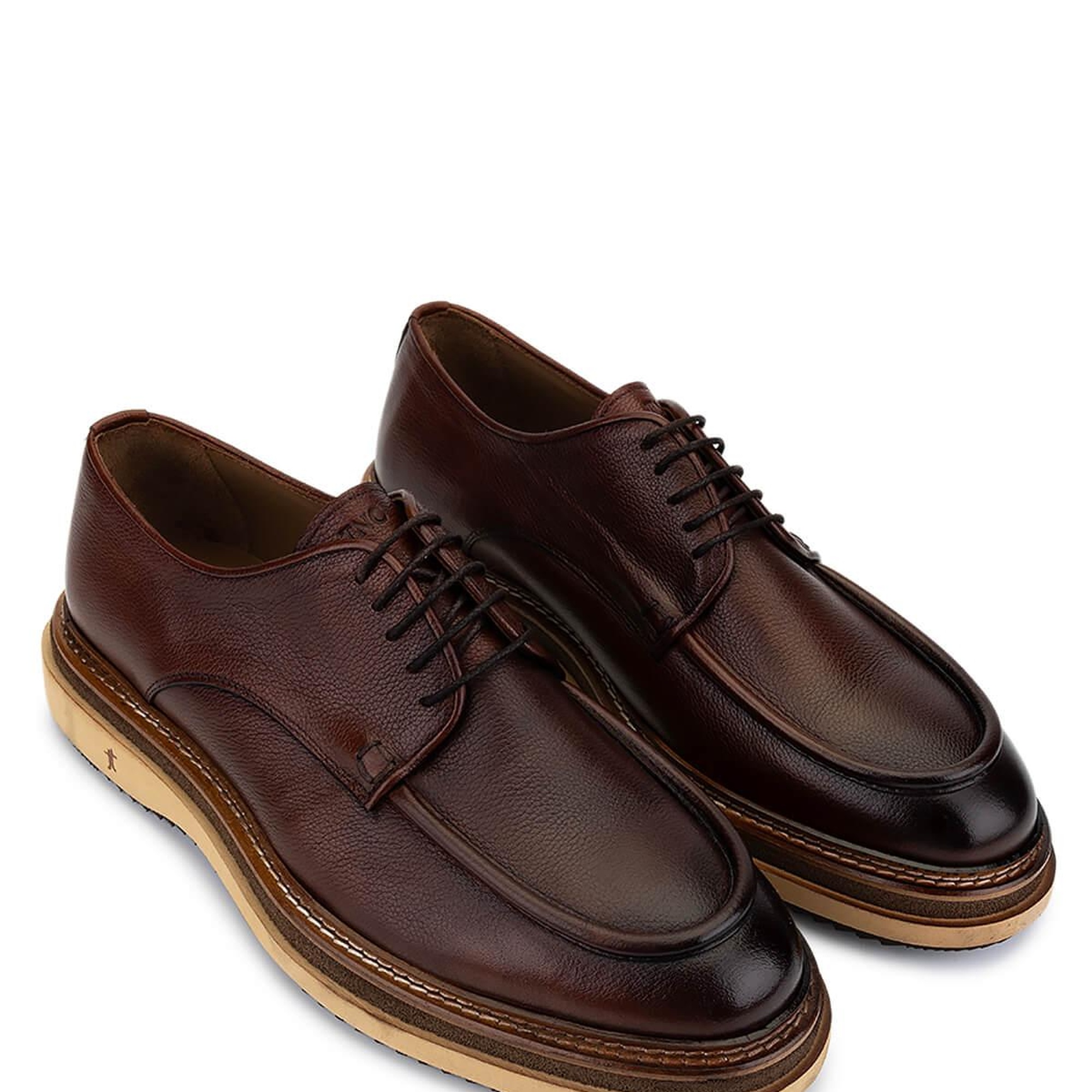 Tamer Tanca Erkek Hakiki Deri Taba Casual Ayakkabı